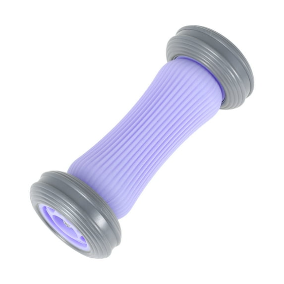 Unique Bargains 1 Pc Comfortable Roller Manual Massager Tools 6.69"x2.64"x2.64" Gray Purple