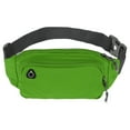 thumbnail image 1 of Unique Bargains 1 Pc Comfortable Running Belt Double Layer Sports Waist Bag for Sports Phone Keys Apple Green, 1 of 6