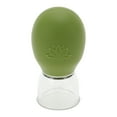 thumbnail image 1 of Unique Bargains 1 Pc Convenient Cupping Facial Tools for Beauty Parlor Green Silicone Glass, 1 of 5