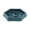 thumbnail image 1 of Unique Bargains 1 Pc Convenient Hexagon Dog Bowl for Indoor and Outdoor ABS Blue, 1 of 4