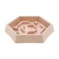 thumbnail image 1 of Unique Bargains 1 Pc Convenient Hexagon Dog Bowl for Indoor and Outdoor ABS Pink, 1 of 4