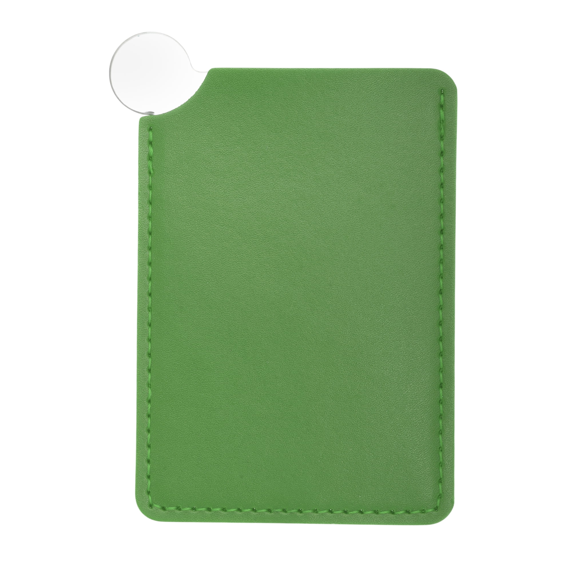 Unique Bargains 1 Pc Convenient Makeup Mirror Green