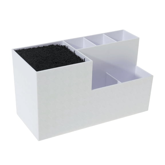Unique Bargains 1 Pc Convenient Scissors Box White ABS PP
