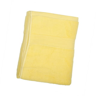 Bath Towels in Bath  Yellow 