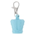 thumbnail image 1 of Unique Bargains 1 Pc Crown Lip Gloss Keychain Cap Blue Silicone, 1 of 5