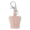 thumbnail image 1 of Unique Bargains 1 Pc Crown Lip Gloss Keychain Cap Coffee Color Silicone, 1 of 5