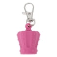 thumbnail image 1 of Unique Bargains 1 Pc Crown Lip Gloss Keychain Cap Rose Red Silicone, 1 of 5