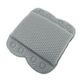 thumbnail image 1 of Unique Bargains 1 Pc Curved Style Bath Pillow for Head and Neck 13.78"x12.2"x2.17" Gray, 1 of 6