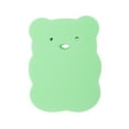thumbnail image 1 of Unique Bargains 1 Pc Cute Bears Shape Bath Sponge Body Scrubber Green, 1 of 6