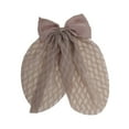 thumbnail image 1 of Unique Bargains 1 Pc Cute Bow Ribbon Hair Clips Fuchsia, 1 of 5