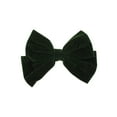 thumbnail image 1 of Unique Bargains 1 Pc Cute Bow Spring Hair Clips Dark Green, 1 of 5