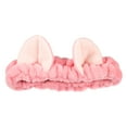 thumbnail image 1 of Unique Bargains 1 Pc Cute Cartoon Cat Ears Headbands for Girls for Women 7.09"x6.50", Dark Pink, 1 of 6