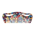 thumbnail image 1 of Unique Bargains 1 Pc Cute Cartoon Hair Comb Assorted Color Acetate Sheet, 1 of 5