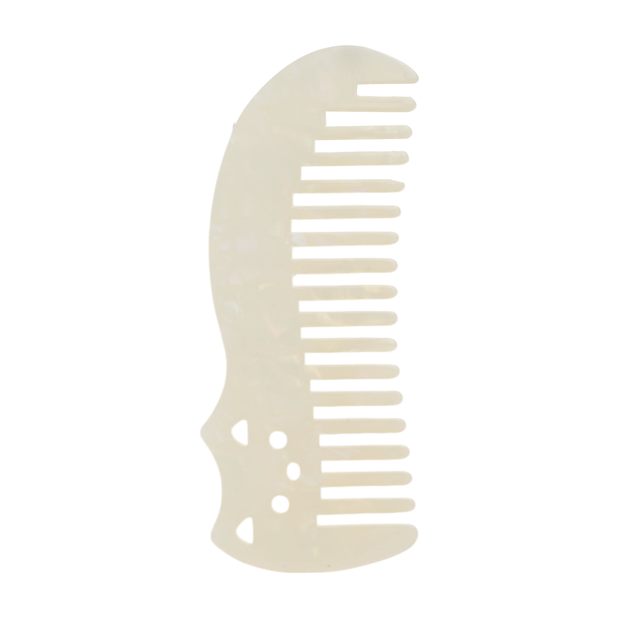 Unique Bargains 1 Pc Cute Cat Marble Hair Comb suitable for Making hair Smooth Colorful