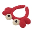 thumbnail image 1 of Unique Bargains 1 Pc Cute Classic Plush Animal Headbands for Women 7.87"x8.66"x0.75" Red, 1 of 3