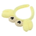 thumbnail image 1 of Unique Bargains 1 Pc Cute Classic Plush Animal Headbands for Women 7.87"x8.66"x0.75" Yellow, 1 of 3