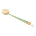 thumbnail image 1 of Unique Bargains 1 Pc Cute Long Handle Bath Brush for Bathroom Green, 1 of 7