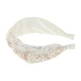 thumbnail image 1 of Unique Bargains 1 Pc Cute Mesh Cross Headband Headbands for Women Beige, 1 of 5