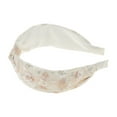 thumbnail image 1 of Unique Bargains 1 Pc Cute Mesh Knotted Headband Headbands for Women Beige, 1 of 5