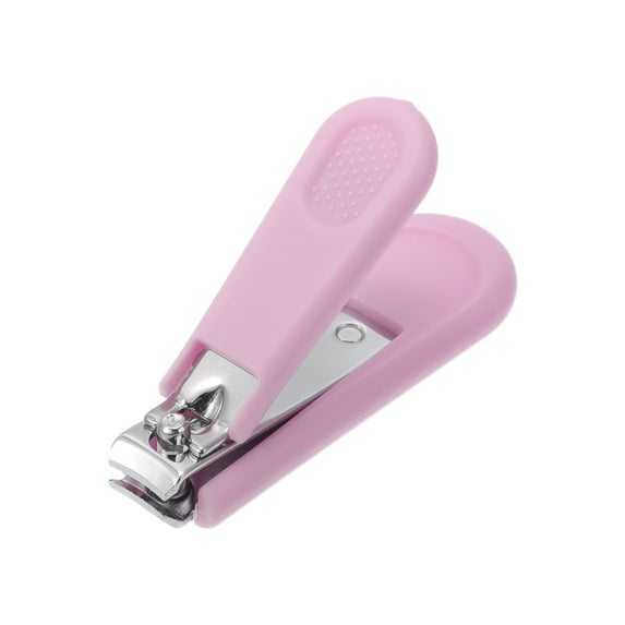Unique Bargains 1 Pc Cute Nail Clippers Toenail Clippers 2.2"x0.79" Pink Purple