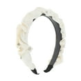thumbnail image 1 of Unique Bargains 1 Pc Cute Rhinestone Gypsophila Headbands for Women White, 1 of 6