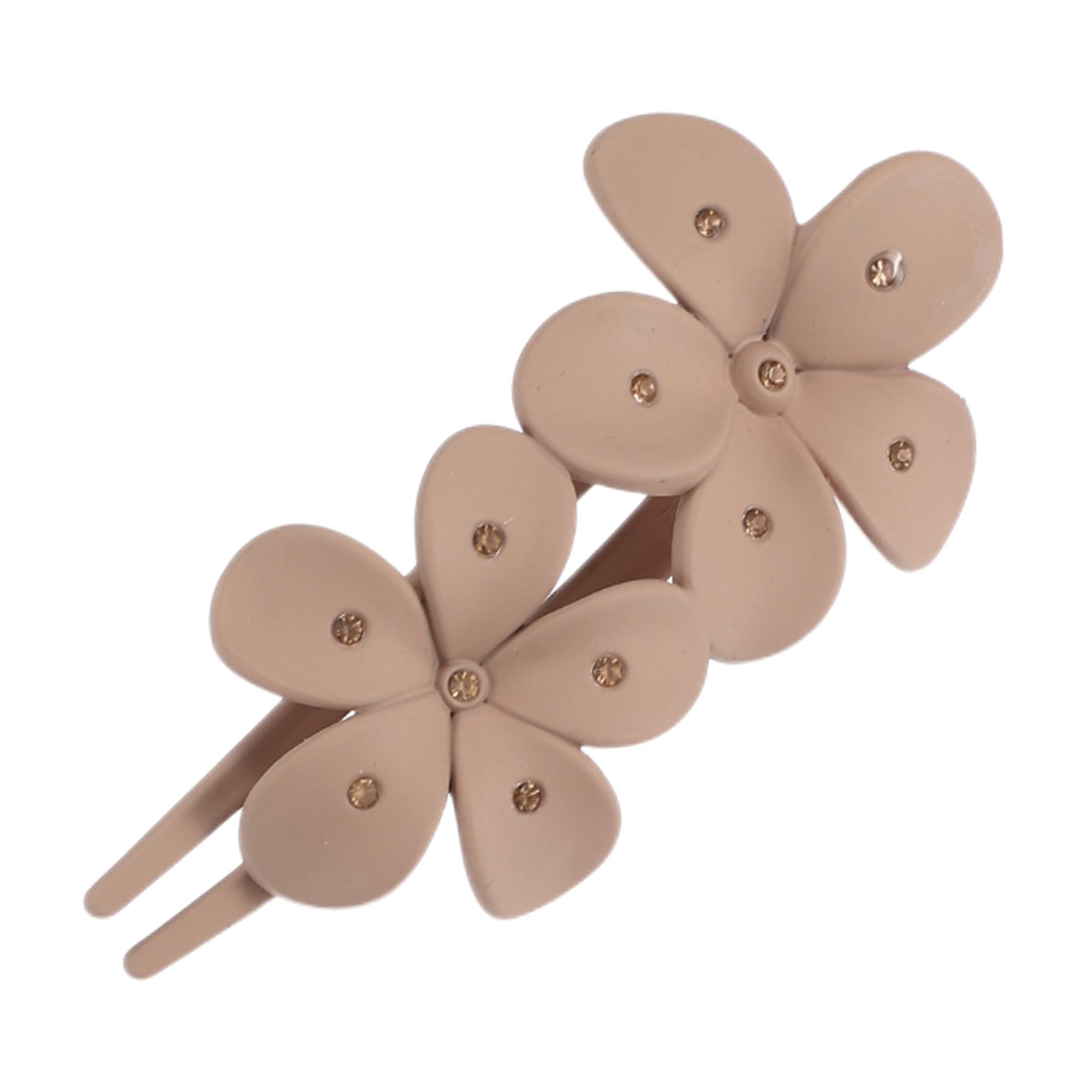 Unique Bargains 1 Pc Cute Rhinestones Hair Clips Hairdo Clip for Girls