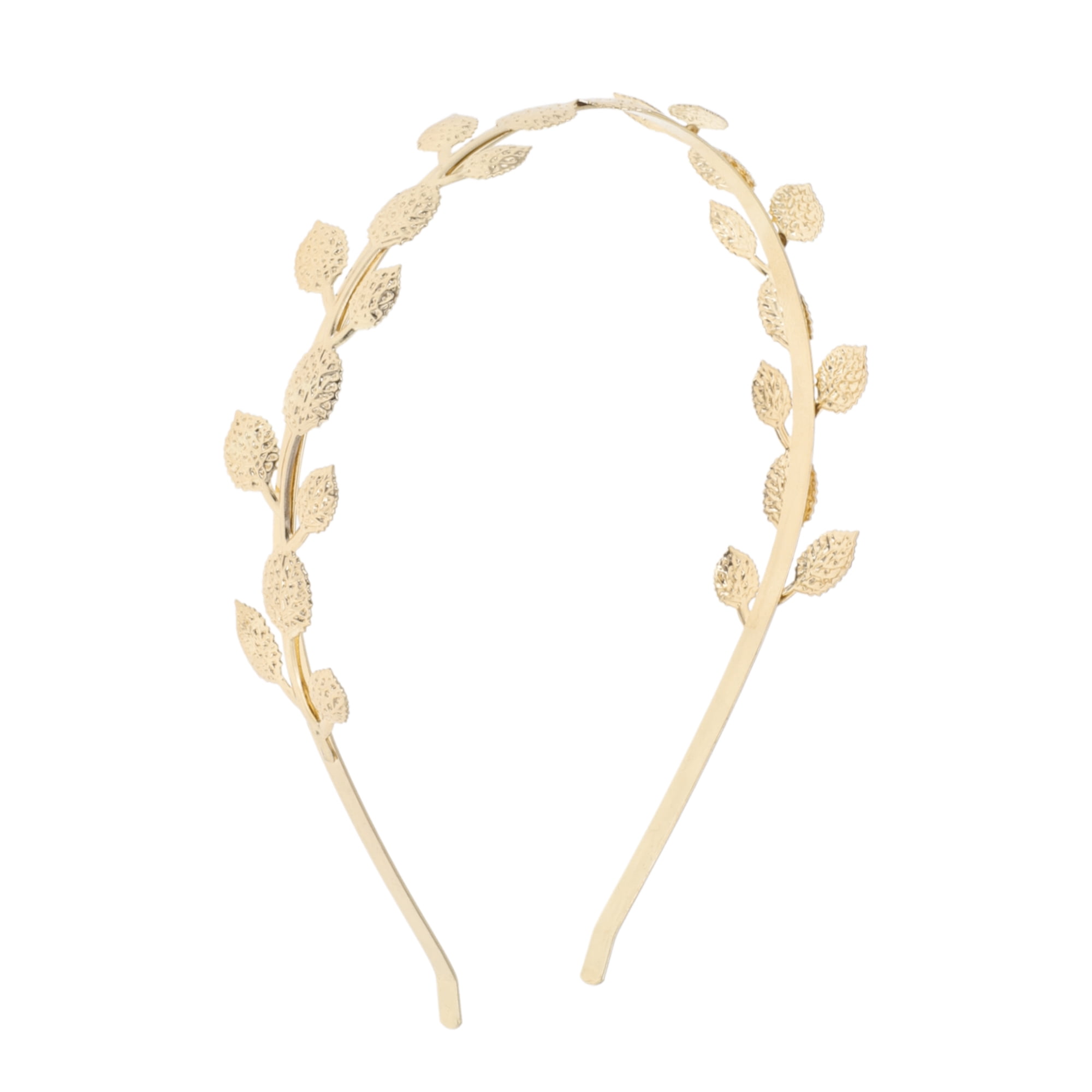 8 Pcs Gold Metal Headbands Women Girls Teens Elegant Leaf Butterfly Flowers Jewe Butterfly Hair Hoop - Elegant Gold Headband Accessories main image 4
