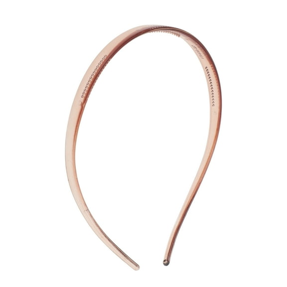 Unique Bargains 1 Pc Cute U-Shaped Headbands for Women Transparent Light Orange