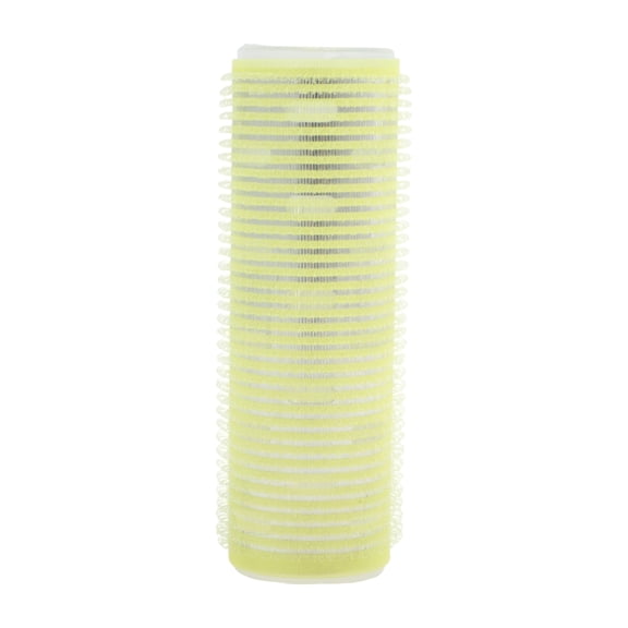 Unique Bargains 1 Pc Cylindrical Heat-conducting Hair Rollers Light Yellow