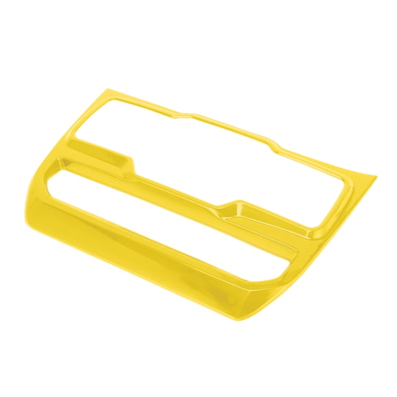Unique Bargains 1 Pc Dashboard Center Window Control Panel Trim Cover for Jeep Wrangler JL JLU 18-24 Dash Central Control Window Switch Panel Trim ABS Yellow
