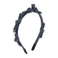 thumbnail image 1 of Unique Bargains 1 Pc Denim Knotted Headbands Deep Blue, 1 of 6