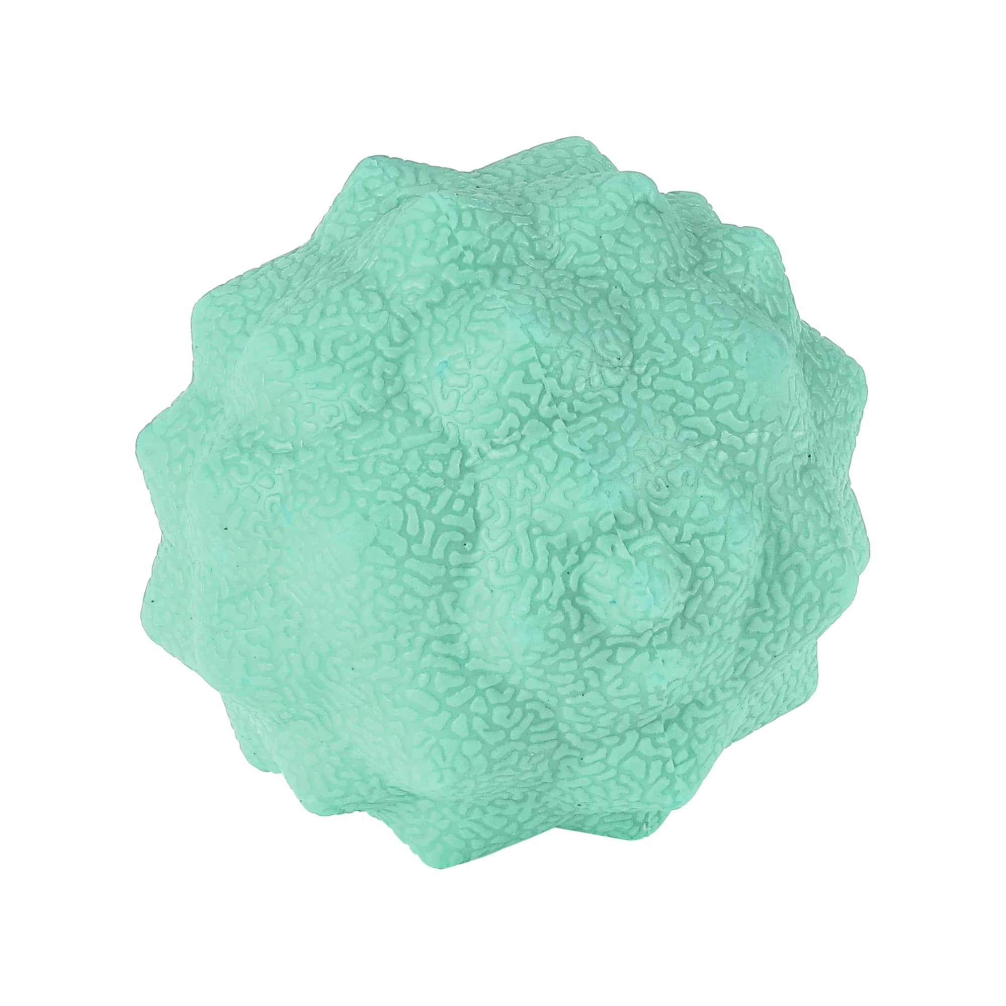Unique Bargains 1 Pc Diamond Massage Ball for Travel Home Gym Green
