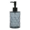 thumbnail image 1 of Unique Bargains 1 Pc Diamond-shaped Soap Dispenser 11.16oz Gray Black, 1 of 6