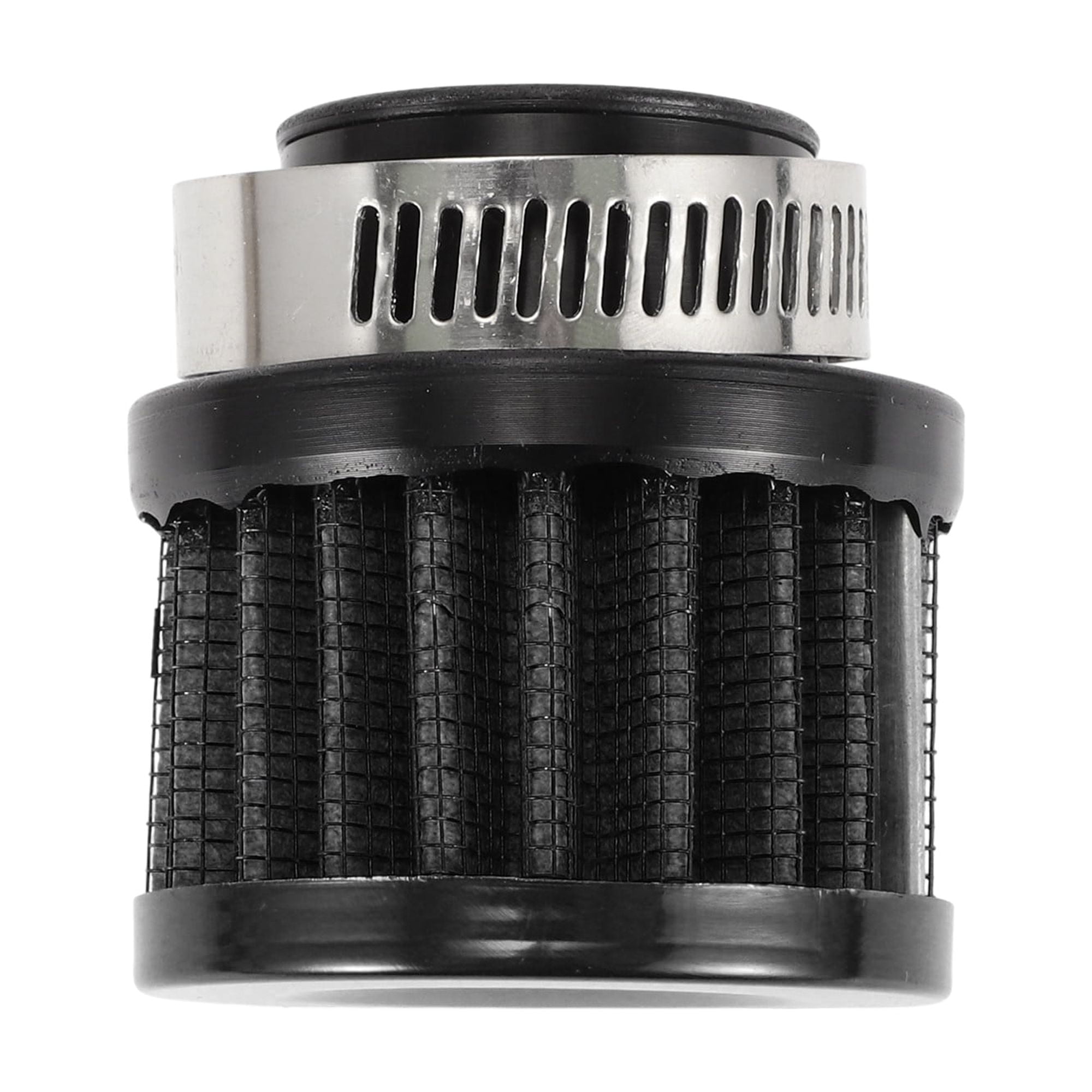 Unique Bargains 1 Pc Dirt Bike Mini Bike Pit Bike Motocross Air Filter Motorcycle Air Intake Filter 25mm ID Black