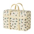 thumbnail image 1 of Unique Bargains 1 Pc Dog Pattern Medium Storage Bag Storage Bins 19.69"x9.84"x11.81" Beige Non-woven Fabric, 1 of 5
