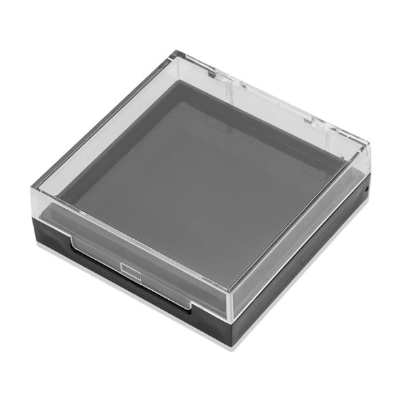 Unique Bargains 1 Pc Double Layer Right Angle Nail Storage Box Black Plastic