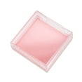 thumbnail image 1 of Unique Bargains 1 Pc Double Layer Right Angle Nail Storage Box Pink Plastic, 1 of 5