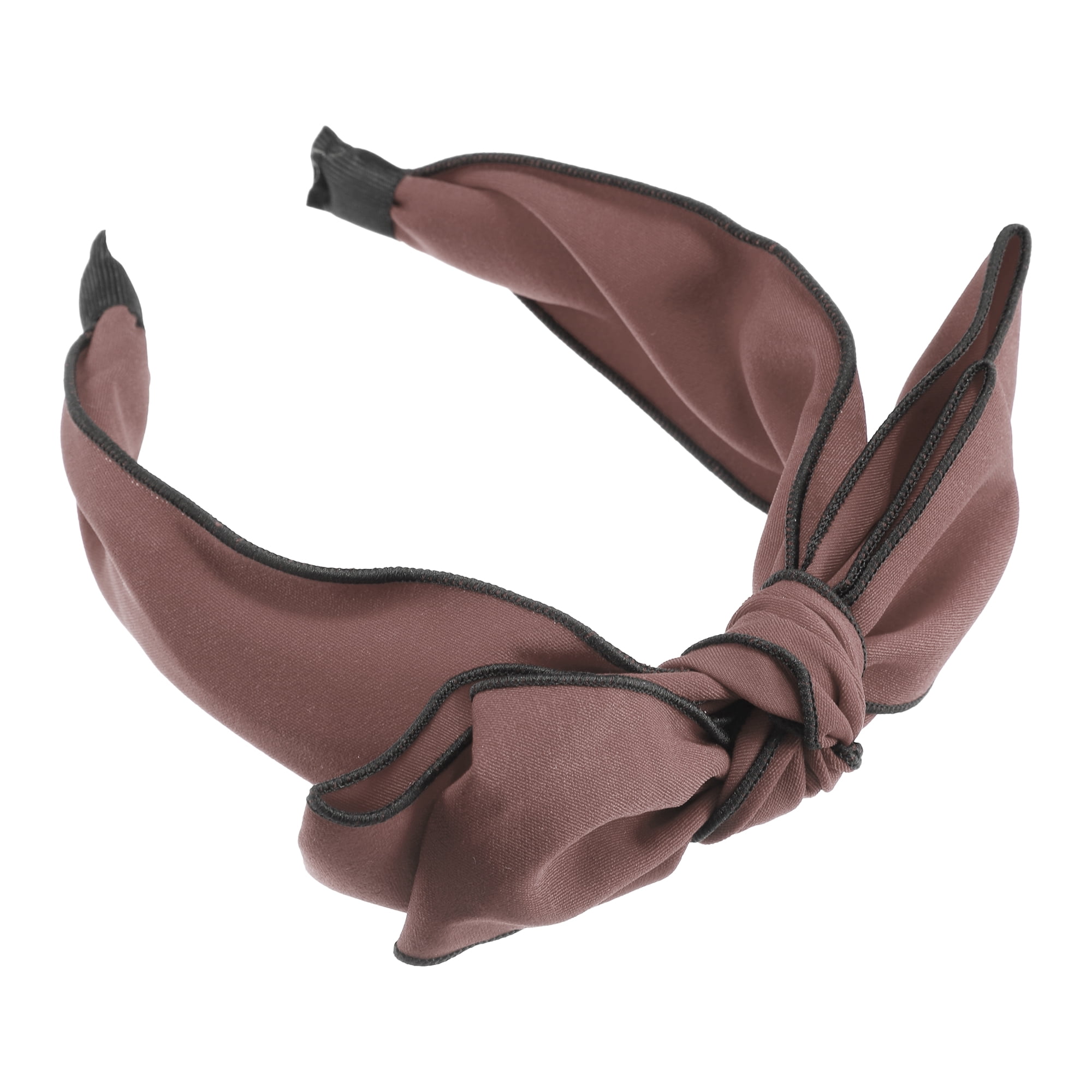 Women Bow Hairbands Cloth Black Brown Fashion Knotted Headbands for Adults Amazon.com : WOVOWOVO Knotted Headbands for Women, 4 Packs  main image 4