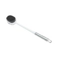 thumbnail image 1 of Unique Bargains 1 Pc Double Sided Wave Handle Bath Brush for Bathroom 16.93"x2.95"x2.36" Gray White, 1 of 6
