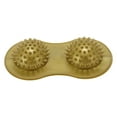 thumbnail image 1 of Unique Bargains 1 Pc Double Sphere Foot Massager for Home Gold Tone, 1 of 5