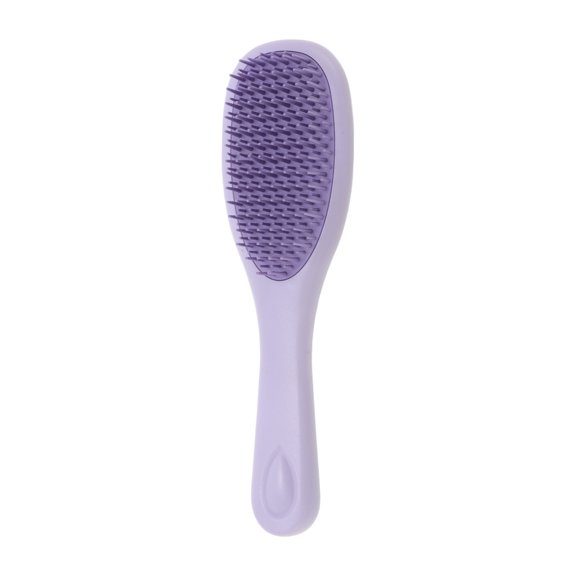 Unique Bargains 1 Pc Double-sided Hair Shampoo Brush for Head Massage 8.46"x2.36"x1.97" Purple