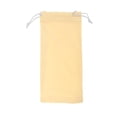 thumbnail image 1 of Unique Bargains 1 Pc Drawstring Eyeglass Pouch Soft Eyeglasses Storage Beige, 1 of 5