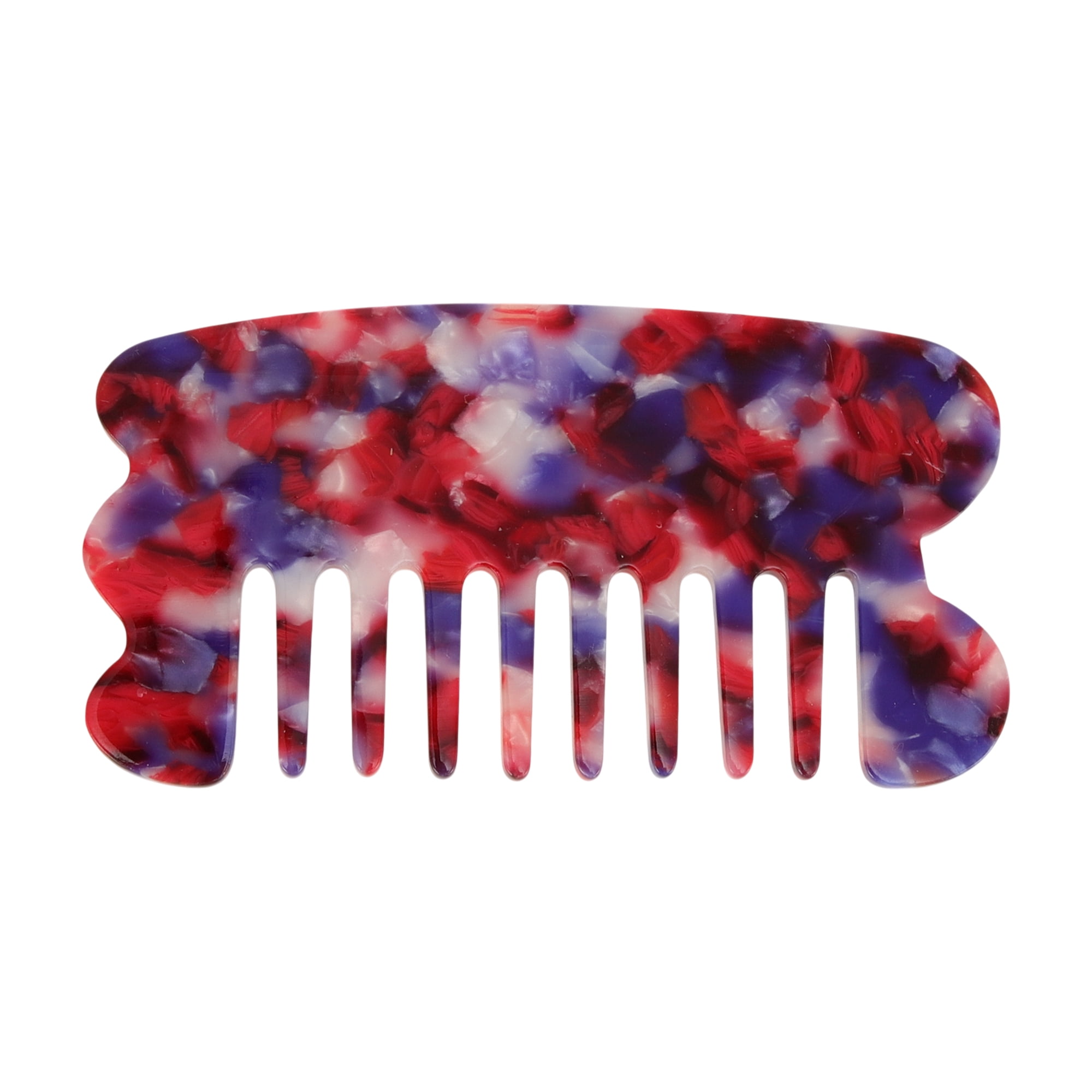 Unique Bargains 1 Pc Duable Portable Scraping Anti-Static Hair Comb Assorted Color