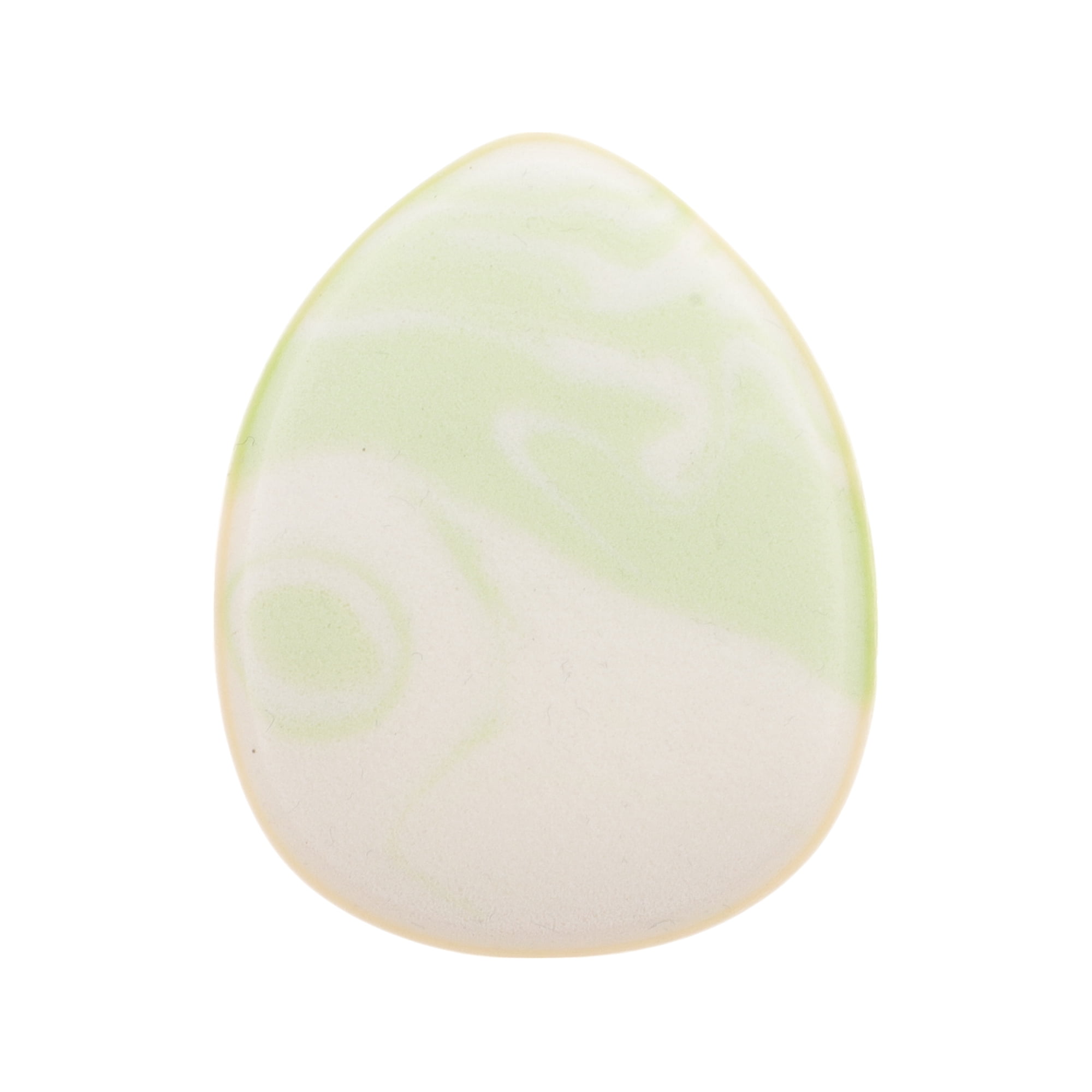 Unique Bargains 1 Pc Dual Color Face Makeup Sponge Green, White