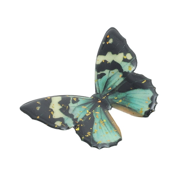 Unique Bargains 1 Pc Duckbill Butterfly Hair Clips Hairdo Clip for Home Black