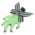 thumbnail image 1 of Unique Bargains 1 Pc Duckbill Clip Halloween Hand Hair Clip for Women Green Black, 1 of 5