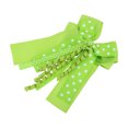 thumbnail image 1 of Unique Bargains 1 Pc Duckbill Clip Halloween Spiral Ribbon Hair Clip for Women Green, 1 of 5