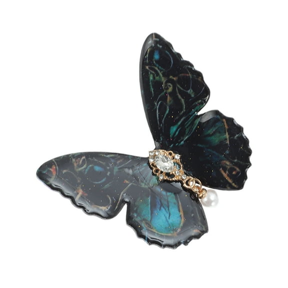 Unique Bargains 1 Pc Duckbill Hair Clips Hairdo Clip for Home Black