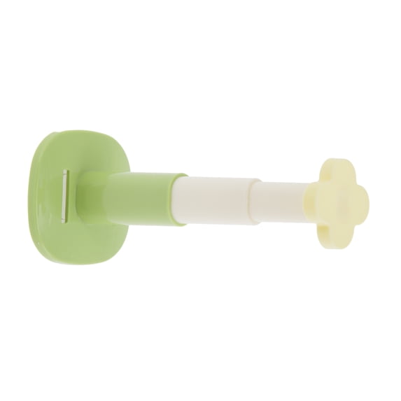 Unique Bargains 1 Pc Durable Adhesive 3-Section Telescopic Flower Headband Holder Organizer for Home PP Green