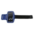 thumbnail image 1 of Unique Bargains 1 Pc Durable Arm Bag Magic Tapes Sports Wrist Bag for 5 Inches or Less Blue, 1 of 6